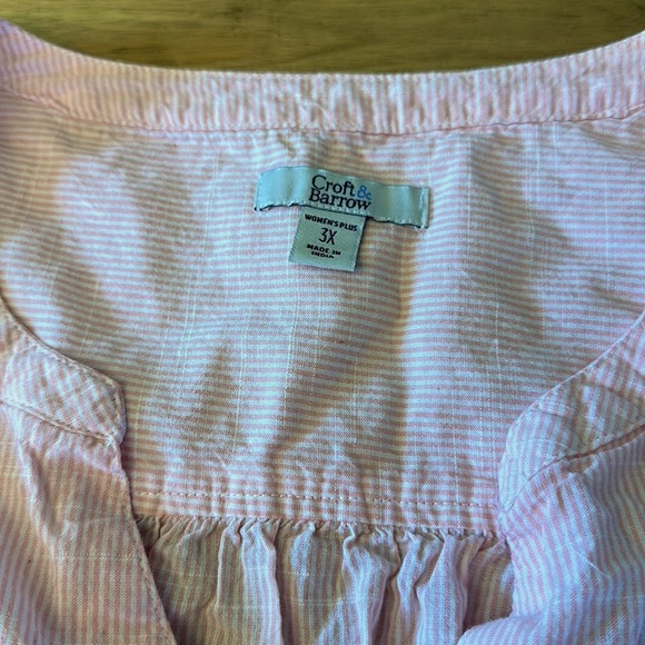 CROFT BARROW ⭐️cotton blouse - Picture 4 of 6